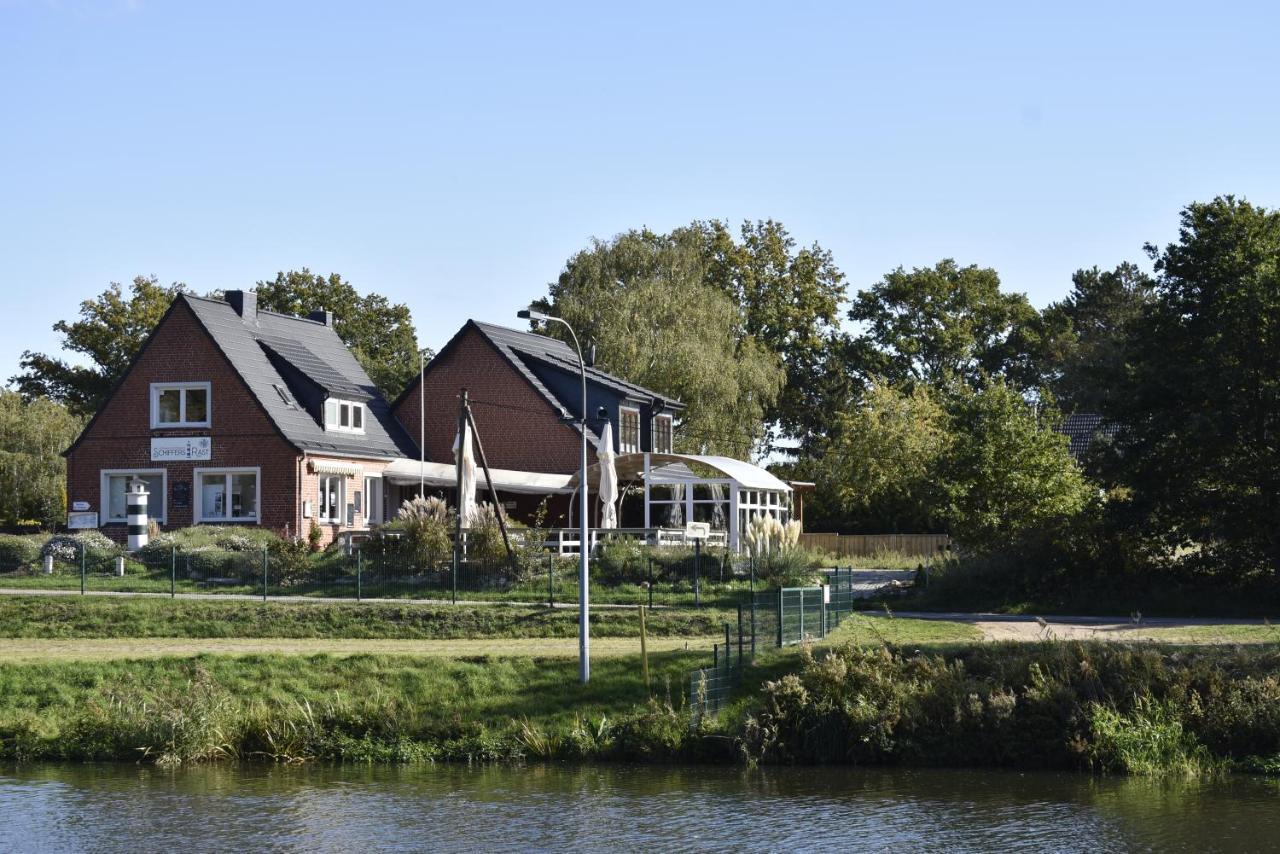 Pension Zur Schleuse Garni Am Elbe Luebeck - Kanal In Witzeeze Extérieur photo