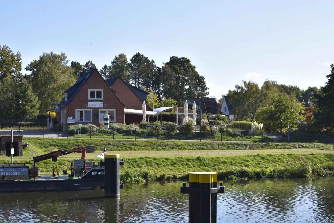Pension Zur Schleuse Garni Am Elbe Luebeck - Kanal In Witzeeze Extérieur photo